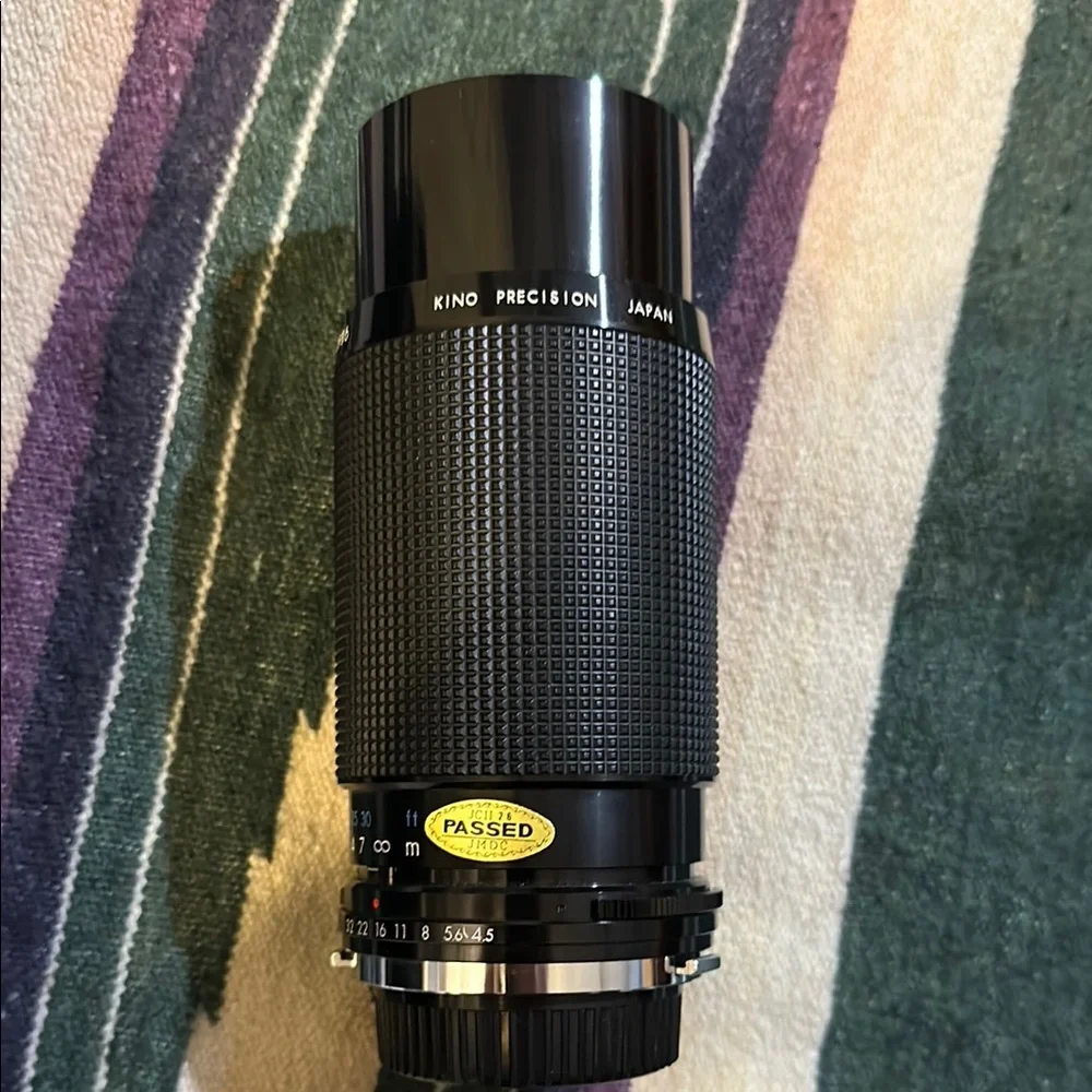 Kiron Black Camera Lens with Case
